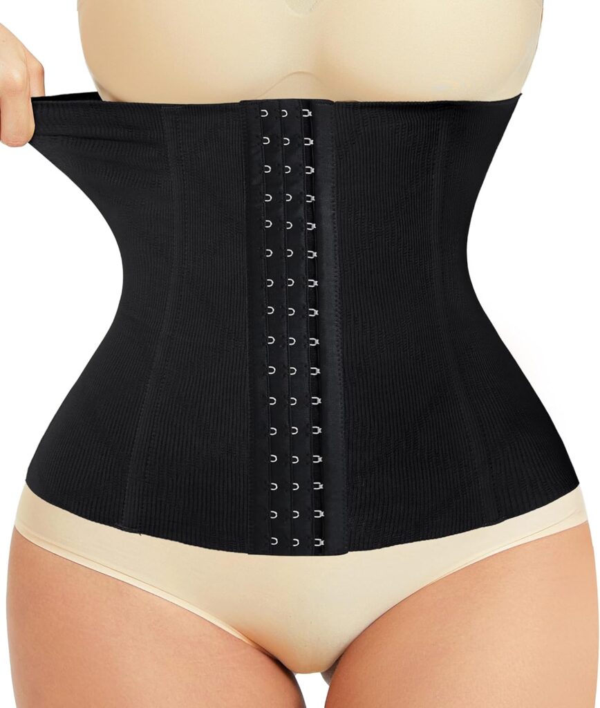 LODAY Waist Trainer Corset Shapewear Tummy Control Body Shaper Waist Cincher for Women Postpartum Belly Band Wrap