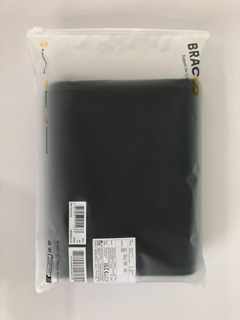 Bracoo Waist Trimmer Wrap,Sweat Sauna Slim Belly Belt for Men Women-Abdominal Waist Trainer,Increased Core Stability, SE22